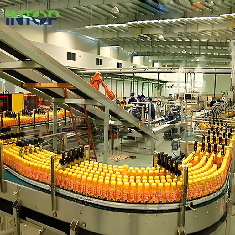 Æblejuice produktionslinje