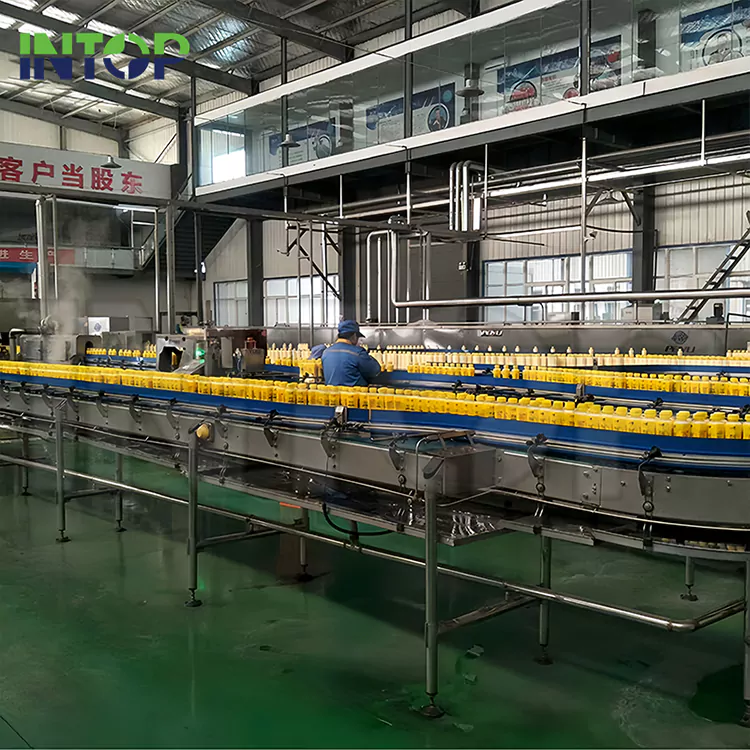 Fermenteret drikkevareproduktionslinje