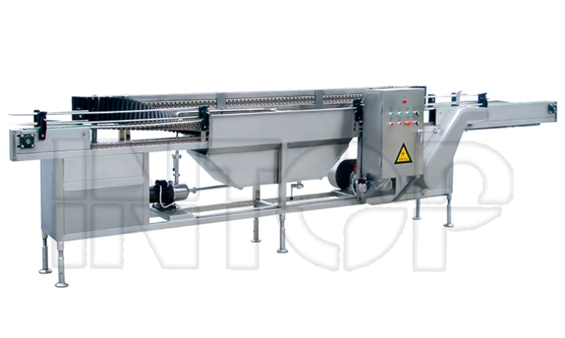 Bottle tilting sterilizer 