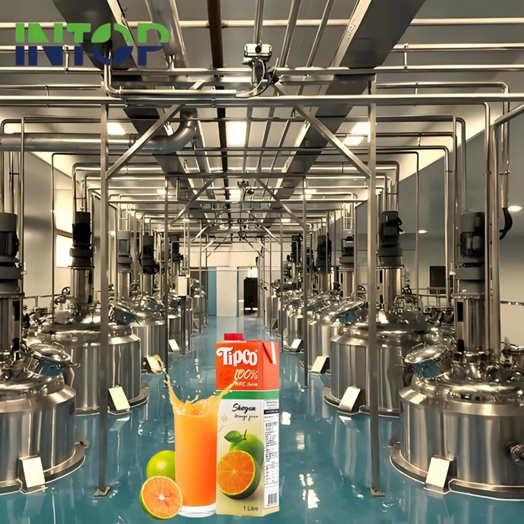 NFC Juice produktionslinje