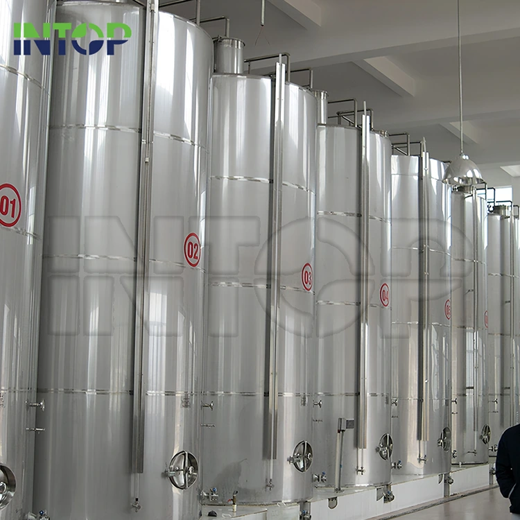 Vinproduktionslinje